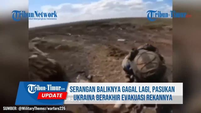 Upaya Serangan Baliknya Gagal Lagi, Pasukan Ukraina Berakhir Evakuasi Rekannya Yang Terluka
