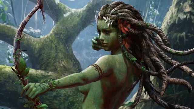 Дриады - лесные нимфы из древнегреческой мифологии смотреть онлайн