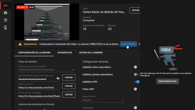 Como hacer un directo en YouTube con OBS смотреть онлайн