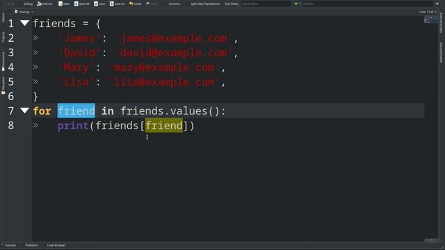 Python Dictionaries: Python beginner tutorial смотреть онлайн