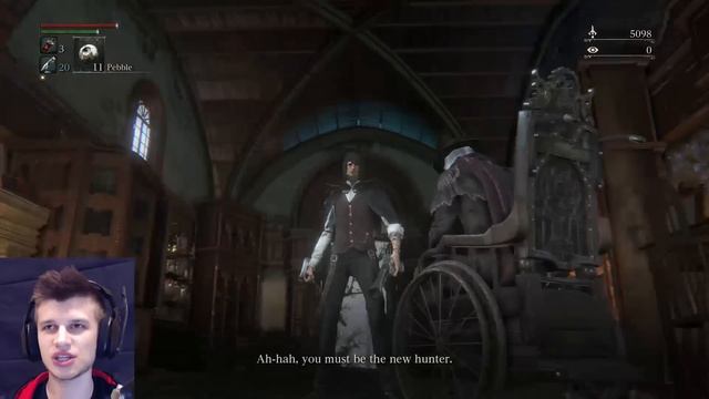 Bloodborne Walkthrough Gameplay Part 2 - Cleric Beast Boss (PS4) смотреть онлайн