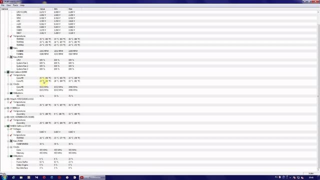 Как проверить температуру процессора,программа HWMonitor