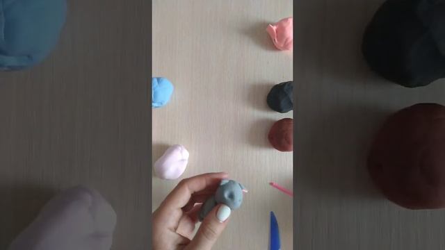 Лепим котика из воздушного пластилина смотреть онлайн
