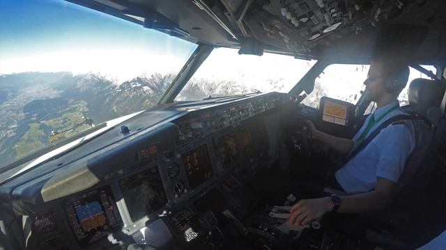 Innsbruck Airport Approach Timelapse