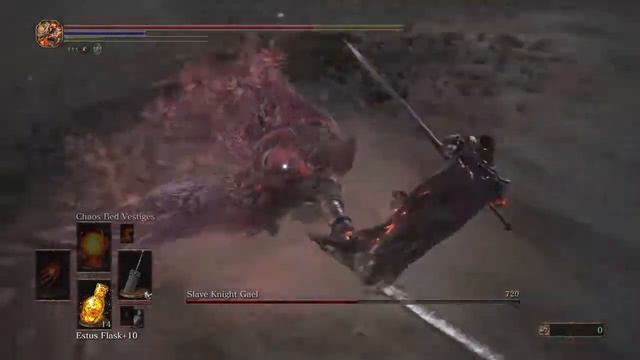 DS3 Guts cosplay - Slave Knight Gael NG+2 attempt смотреть онлайн