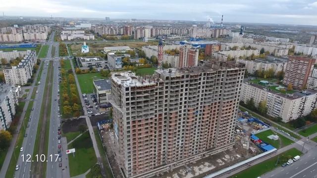 ЖК «Балканы» от Лидер Групп - съёмка с воздуха смотреть онлайн