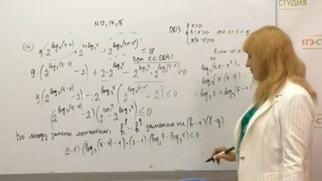 Видеоразбор майского Пробного ЕГЭ онлайн математика профиль Анна Малкова
