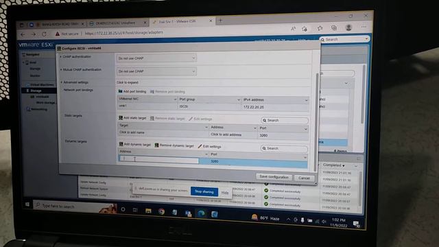How to Configure Dell EMC Unity XT 380 | Dell Storage Configuration with install esxi on iscsi lun смотреть онлайн