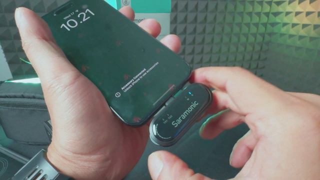 MICROPHONE CLIP ON WIRELESS TERBAIK UNTUK IPHONE 15 TYPE C & HP ANDROID SARAMONIC BLINK 500 B4 & B6 смотреть онлайн