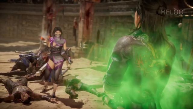 MK11 Mileena Family & Friends Intros - Mortal Kombat 11 Kombat Pack 2 смотреть онлайн