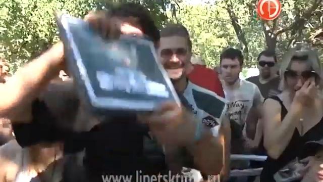 В Долгоруковском районе состоялся мотофестива... смотреть онлайн