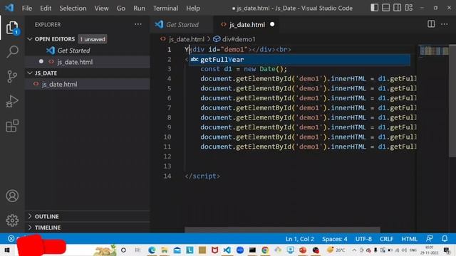 JavaScript Date GET Methods | By Naresh Gotte смотреть онлайн