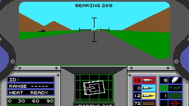 Abrams Battle Tank (PC/DOS) Mossel Intercept, 1988-89, Dynamix, EA