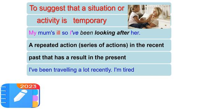 Present Perfect continuous tense rules смотреть онлайн