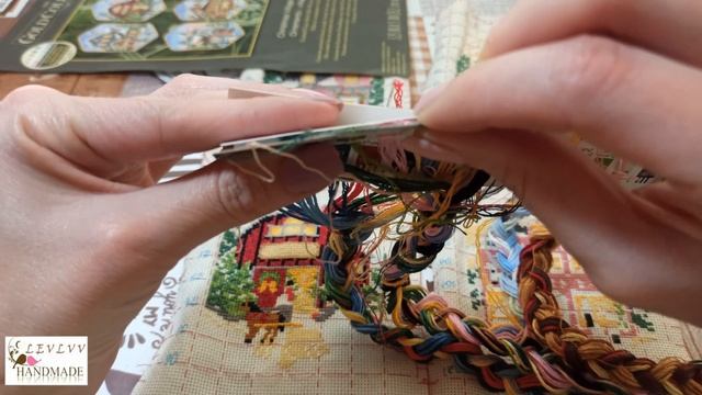 Dimensions 08785 Christmas Village Ornaments Обзор и оформление