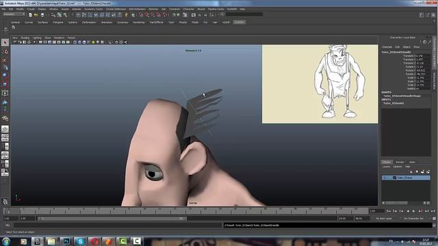 Создание персонажа для Unity3D урок 13