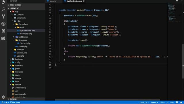 Part-4 API-CRUD using API Resource: Update Data in Database - Laravel смотреть онлайн