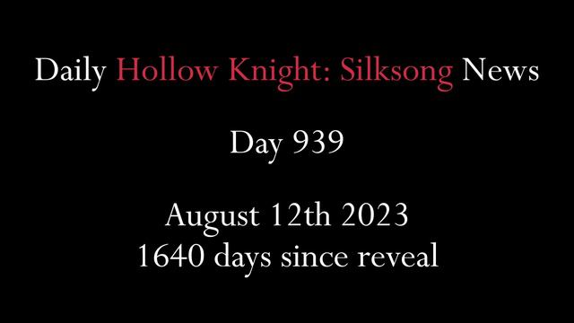 Daily Hollow Knight: Silksong News - Day 939 смотреть онлайн