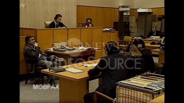 John Gotti & Anthony (Tony Lee) Guerrieri - Courtroom Footage, Wiretaps (1990)