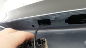 Как разобрать крышку багажника Митсубиси ASX