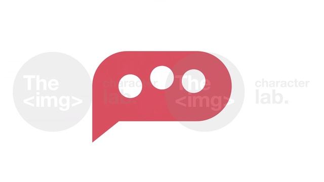 Chat bubble with three dots jumping 2D loading animation смотреть онлайн