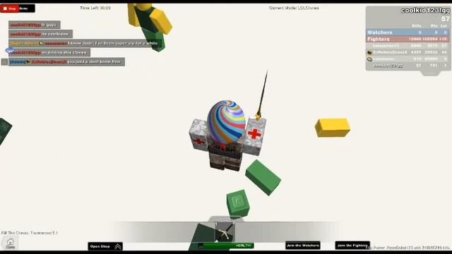 roblox coolkid123fgg on kill the clones смотреть онлайн
