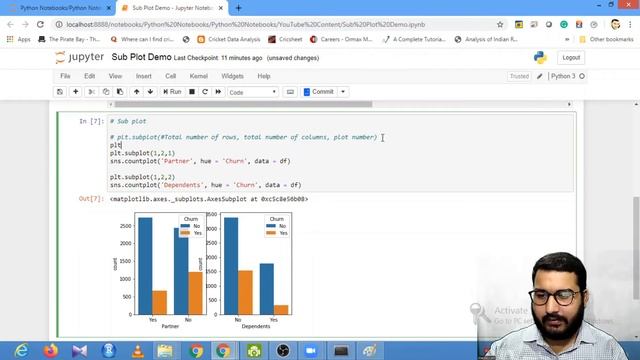 How to plot multiple sub-plots using Matplotlib and Seaborn | Session With Sumit смотреть онлайн