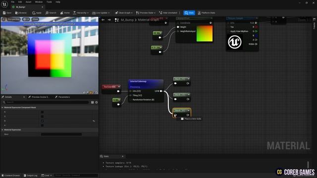 UE5 L Fake Depth Material Using Interior Cube And Bump Offset L Tutorial L Unreal Engine 5