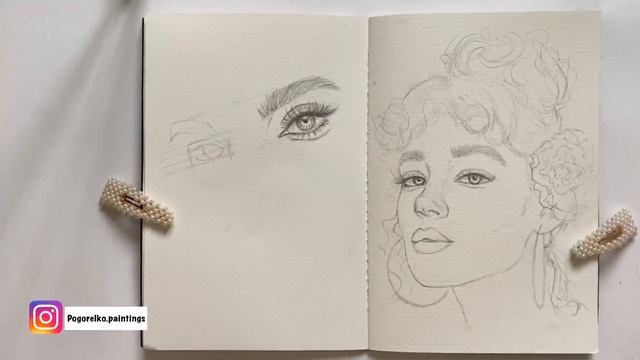 КАК НАРИСОВАТЬ РЕАЛИСТИЧНЫЕ ГЛАЗА/ TUTORIAL/STEP BY STEP/ОЛЬГА ПОГОРЕЛКО смотреть онлайн