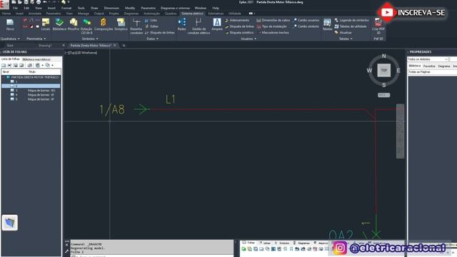 Comandos elétricos em CAD Eplus - Aula 2 #comandoselétricos #cad #eletricaracional смотреть онлайн