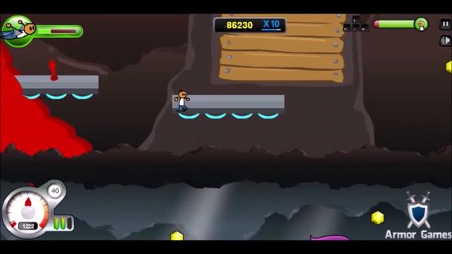 RUNNING FROM DEMISE | Let's play Flood Runner Armageddon смотреть онлайн