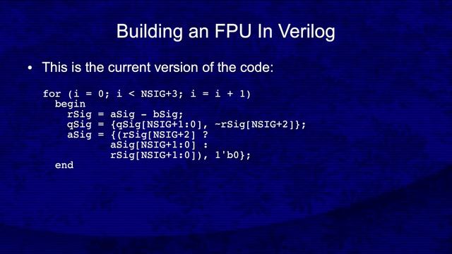 Building an FPU In Verilog: Floating Point Division, Part 1 смотреть онлайн