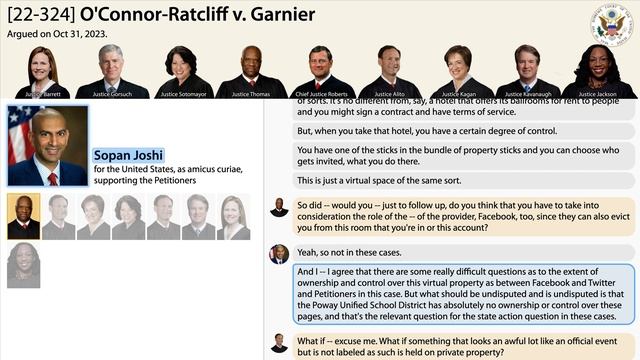 Oral Argument: O'Connor-Ratcliff v. Garnier смотреть онлайн