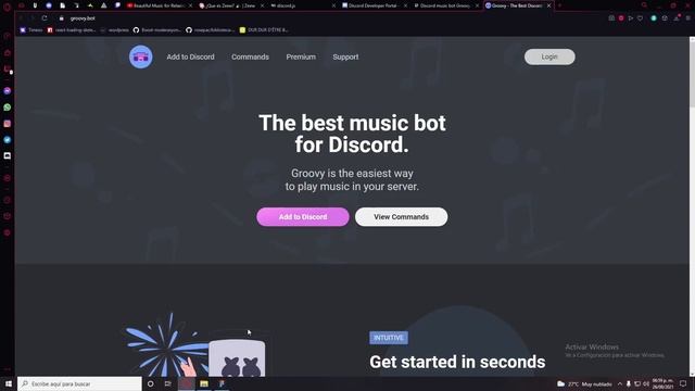 Adios custom prefix y groovy bot смотреть онлайн