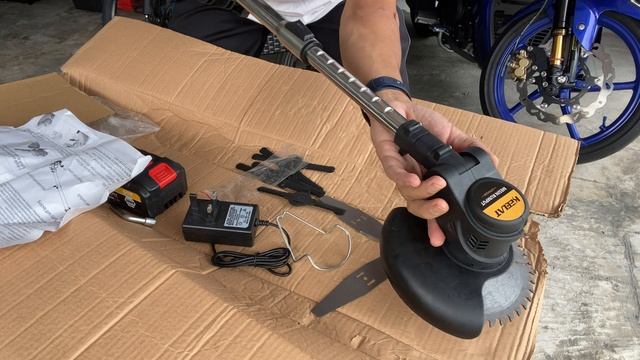 Unboxing & Test - Electric Grass Cutter - KEELAT 288V смотреть онлайн