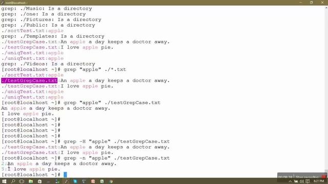 Linux Operating System | Commands | Grep Command смотреть онлайн