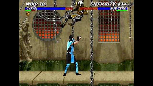 Mortal Kombat Trilogy (MK Komplete - Mugen) - Cyrax смотреть онлайн