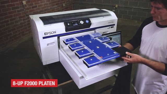 8-UP TucLoc Platen for the Epson F2000 смотреть онлайн