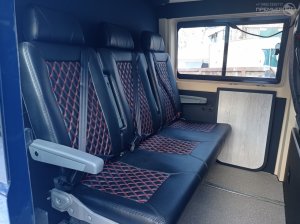 Переоборудование фургона Фиат Дукато L1 H1 в грузопассажирский микроавтобус с диваном Тандем