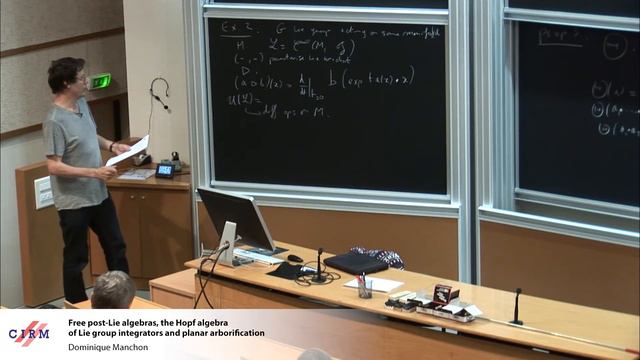 Dominique Manchon: Free post-Lie algebras, the Hopf algebra of Lie group integrators and planar... смотреть онлайн