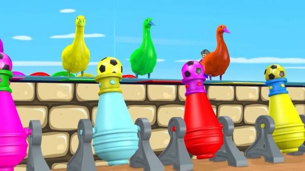 5 Giant Duck, Monkey, Piglet, chicken, dog, Bear, Lion, Sheep, Transfiguration funny animal 2023