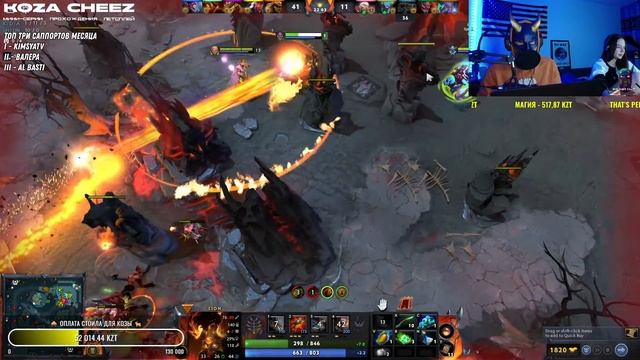 ?Проходим Dota 2 С Кариной ?Классический Слив Рейтинга смотреть онлайн