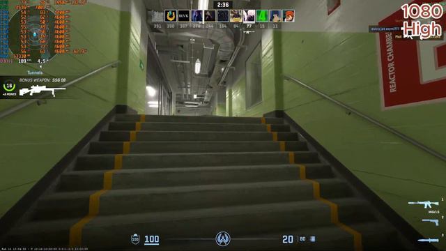 Counter-Strike 2 RTX 2070 + I7-9700k ALL SETTING TESTED