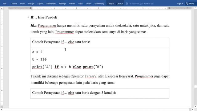 Pemrograman Python Pernyataan Kondisi If Elif Else смотреть онлайн