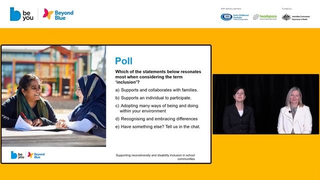 How to support neurodiversity and disability inclusion in school communities - Day 2 (Session 7) смотреть онлайн