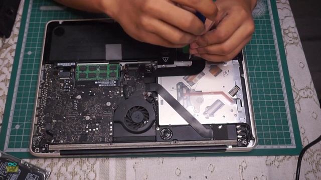 Apple MacBook Pro A1278 SSD And RAM Upgrade