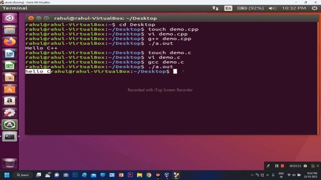 Run C, C++, HTML and Python In Linux | #linux #ubuntu #cli #terminal #takniki_banda смотреть онлайн