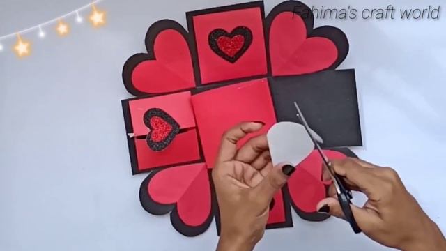 Explosion Box Full tutorial/How to make Explosion Box/Valentine's/Anniversary Gift Idea смотреть онлайн