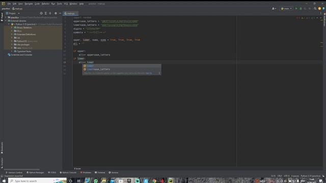 How to make a random password generator in python смотреть онлайн