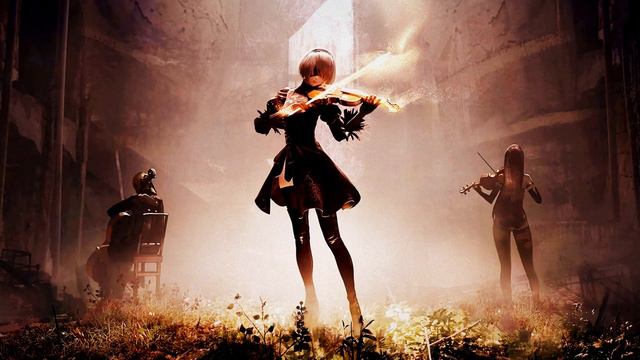 NieR:Automata OST - A Beautiful Song [ver. MetAL + OST Vocals]